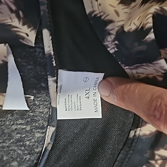 Animal print 2 piece bathing suit size 4xl. Great stretch 👌 - Picture 5 of 11